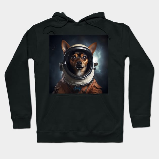 Astro Dog - Miniature Pinscher Hoodie by Merchgard